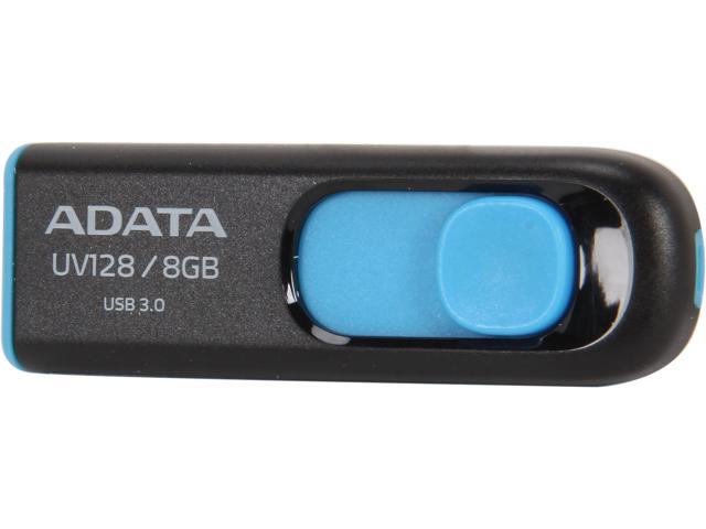 (3x) ADATA DashDrive UV128 8GB USB 3.0 Flash Drive Model AUV128-8G-RBE