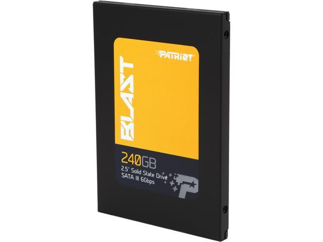 Patriot Blast 2.5 inch 240GB SATA III Internal Solid State Drive (SSD) PBT240GS25SSDBK