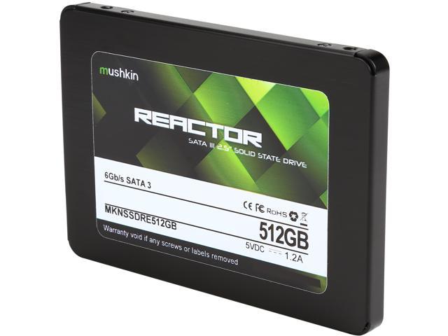 Mushkin Enhanced Reactor 2.5 inch 512GB SATA III MLC Internal Solid State Drive (SSD) MKNSSDRE512GB