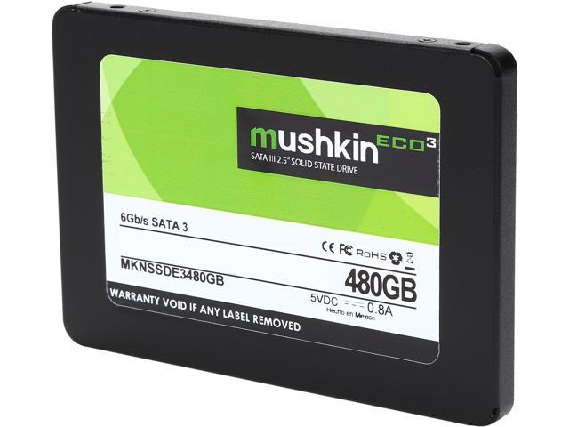 Mushkin Enhanced ECO3 480GB SATA III TLC Internal Solid State Drive MKNSSDE3480GB