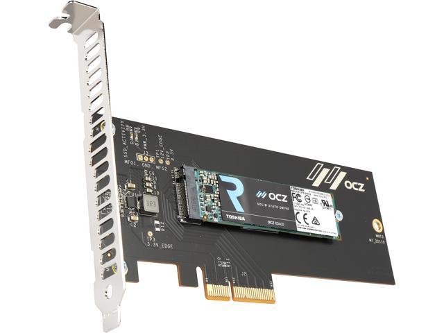 Toshiba OCZ RD400A M.2 2280 + AIC 512GB PCI-Express 3.0 x 4 MLC Internal Solid State Drive (RVD400-22280-512G-A)