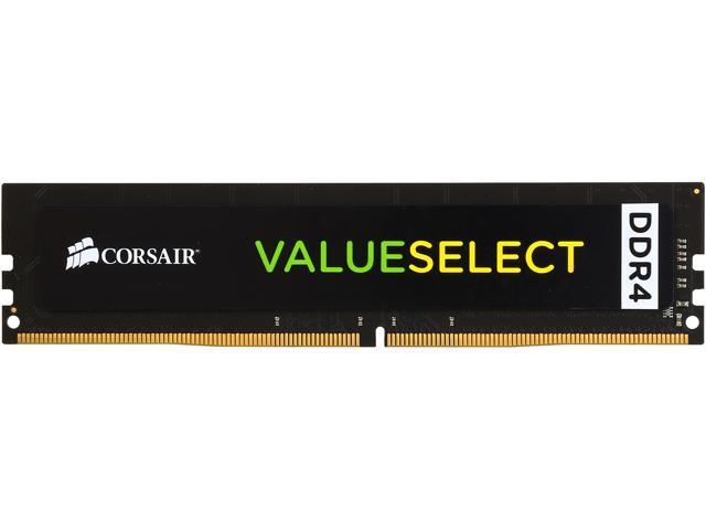 CORSAIR ValueSelect 8GB DDR4 2133 (PC4 17000) Desktop Memory Model CMV8GX4M1A2133C15