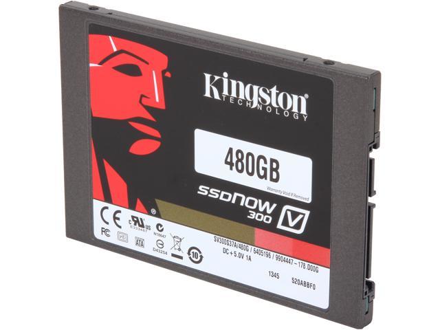 Kingston SSDNow V300 Series 2.5 inch 480GB SATA III Internal Solid State Drive