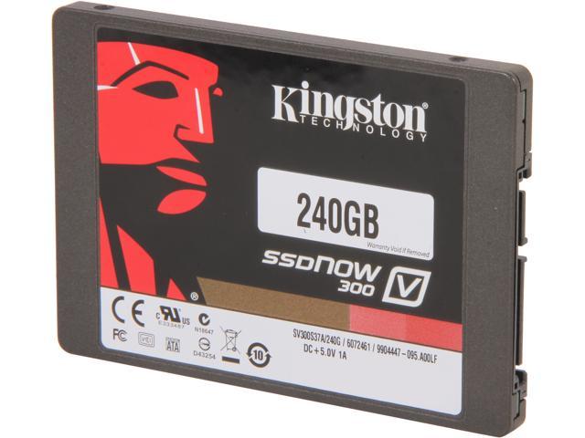 Kingston SSDNow V300 Series 2.5 inch 240GB SATA III Internal Solid State Drive (SSD) SV300S37A/240G