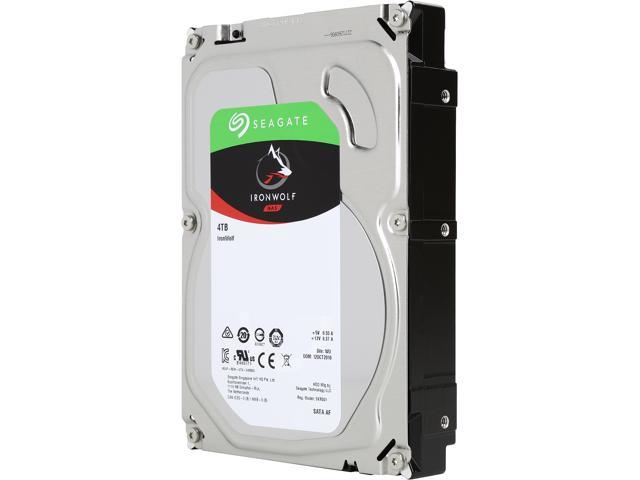 Seagate IronWolf ST4000VN008 4TB 5900 RPM 64MB Cache SATA 6.0Gb/s 3.5 inch Hard Drive Bare Drive