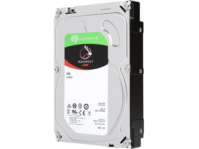 Seagate IronWolf ST3000VN007 3TB 5900 RPM 64MB Cache SATA 6.0Gb/s 3.5 inch Hard Drive Bare Drive