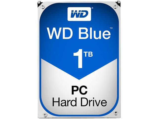 WD Blue 1TB Desktop Hard Disk Drive - 7200 RPM SATA 6 Gb/s 64MB Cache 3.5 Inch