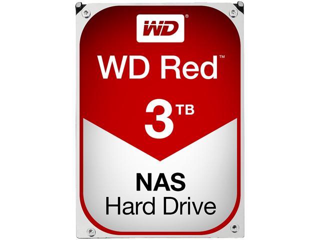 WD Red WD30EFRX 3TB IntelliPower 64MB Cache SATA 6.0Gb/s 3.5 inch NAS Hard Drive Bare Drive