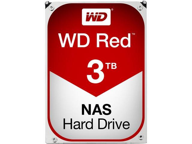 (2x) WD Red 3TB NAS Hard Disk Drive - 5400 RPM Class SATA 6Gb/s 64MB Cache 3.5 Inch - WD30EFRX