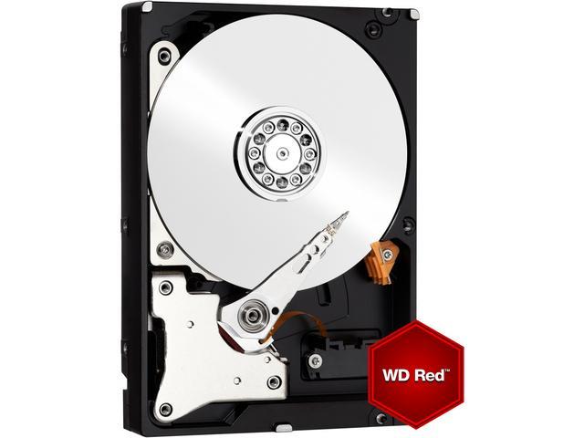 WD Red WD40EFRX 4TB IntelliPower 64MB Cache SATA 6.0Gb/s 3.5 inch NAS Internal Hard Drive - Bulk