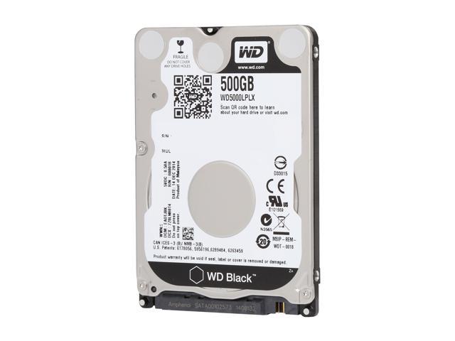 WD Black 500GB Performance Desktop Hard Disk Drive - 7200 RPM SATA 6 Gb/s 32MB Cache 3.5 Inch - WD5000LPLX