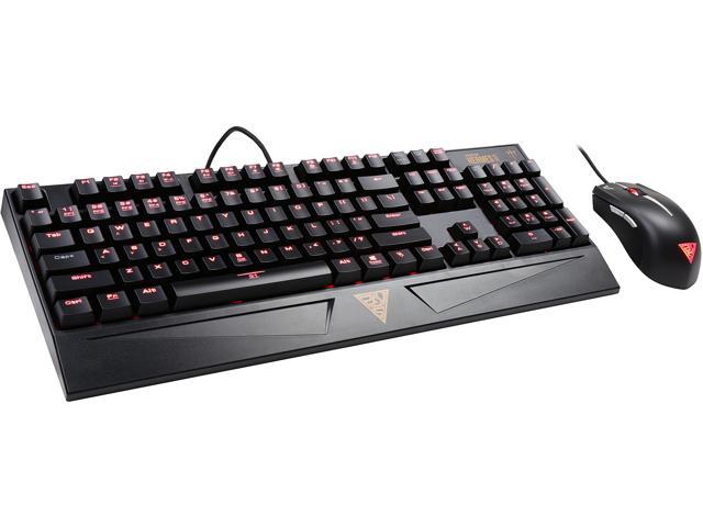 GAMDIAS GKC1001 HERMES Wired Lite Keyboard Mouse Combo Black