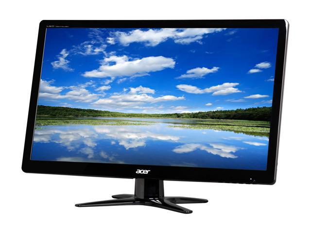 Acer G6 Series G236HLBbd  Black 23 inch 5ms Widescreen LED Backlight LCD Monitor 200 cd/m2 ACM 100,000,000:1 (600:1)