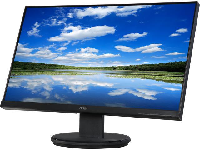 Acer K272HUL Ebmidpx Black 27 inch 1ms GTG TN Panel Widescreen LED Backlight LCD Monitor 2560 x 1440 (2K) 60Hz Refresh Rate 100,000,000: 1 Contrast Ratio HDMI Display Port with Built in Speakers