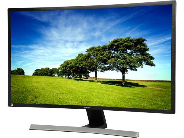 SAMSUNG S32E590C Glossy Black / Metallic 31.5 inch Curved  4ms (GTG) HDMI Widescreen LED Backlight LCD Monitor 350 cd/m2 DCR Mega Infinity (5000:1) Built-in Speakers