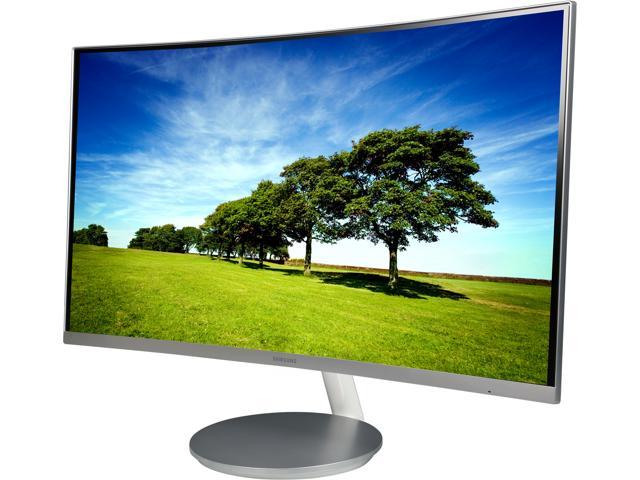 SAMSUNG C27F591 Silver 27 inch Curved 1080p 4ms (GTG) HDMI Widescreen LCD-LED Monitor w/ AMD FreeSync & Built-in Speakers