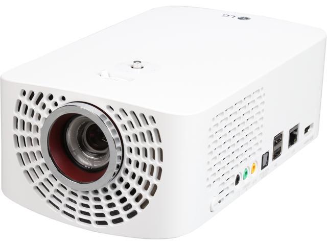 LG Minbeam PF1500 1920 x 1080 FHD 1400 Lumens, Smart TV, Bluetooth-capable, HDMI / MHL / RJ45 (Networkable), Home Theater LED Projector