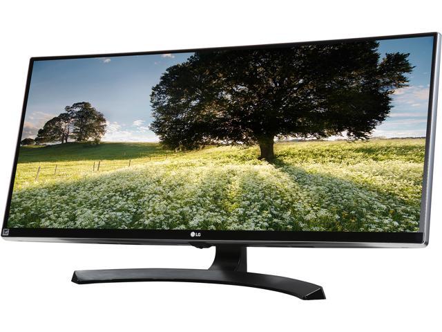 LG 34UM88C-P Black 34 inch 5ms HDMI Widescreen LCD Monitor IPS Panel w/ Built-in Speakers