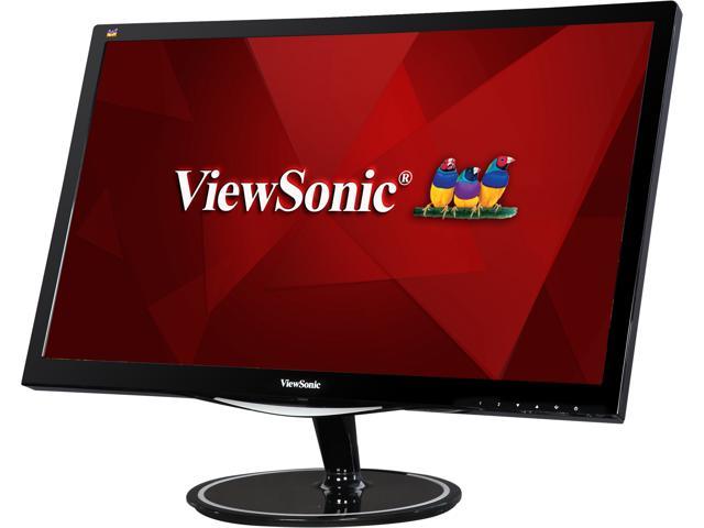 ViewSonic VX2457-MHD 23.6 inch Black 2MS (GTG), HDMI Widescreen AMD FreeSync (Adaptive-Sync) LED Backlight LCD Gaming Monitor, 300 cd/m2 80M:1, 1,000:1, Built-in Speakers