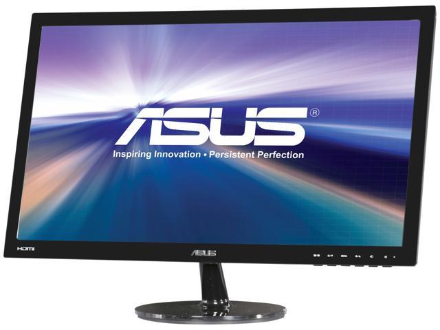 ASUS VS Series VS247H-P Black 23.6 inch 2ms LED Backlight Widescreen LCD Monitor 300 cd/m2 50000000:1 (ASCR)