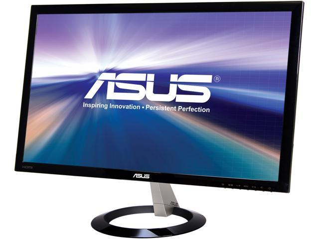 ASUS VX238H Black 23 inch 1ms (GTG) HDMI Widescreen LED Backlight LCD Monitor 250 cd/m2 80,000,000:1 Built-in Speakers