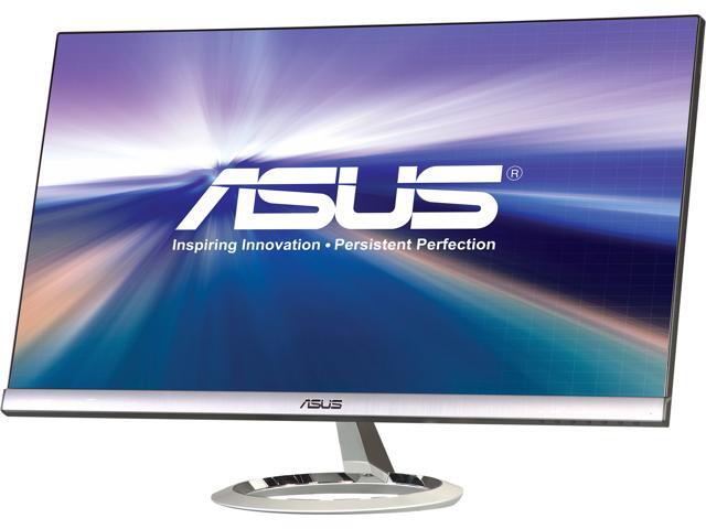 Refurbished: ASUS MX279H Silver / Black 27 inch 5ms (GTG) HDMI Widescreen LED Backlight LCD Monitor, IPS Panel 250 cd/m2 80,000,000:1 Built-in Speakers