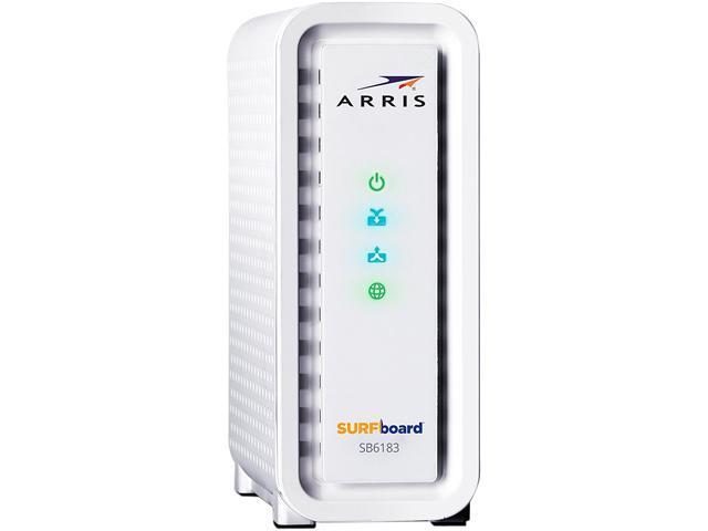 Refurbished: ARRIS SURFboard SB6183 DOCSIS 3.0 Cable Modem 600 MHz Dual-Thread Processor