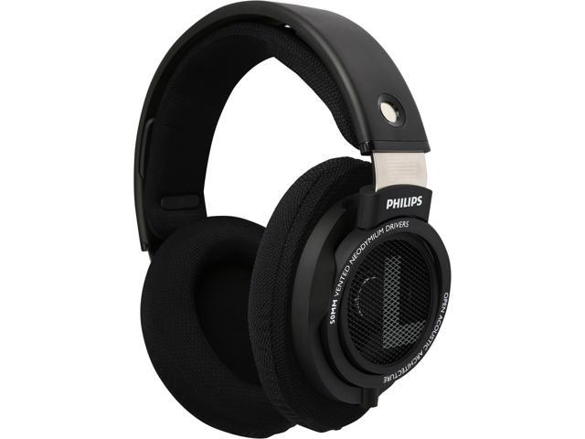 Philips SHP9500 Over-Ear Headphones-Black