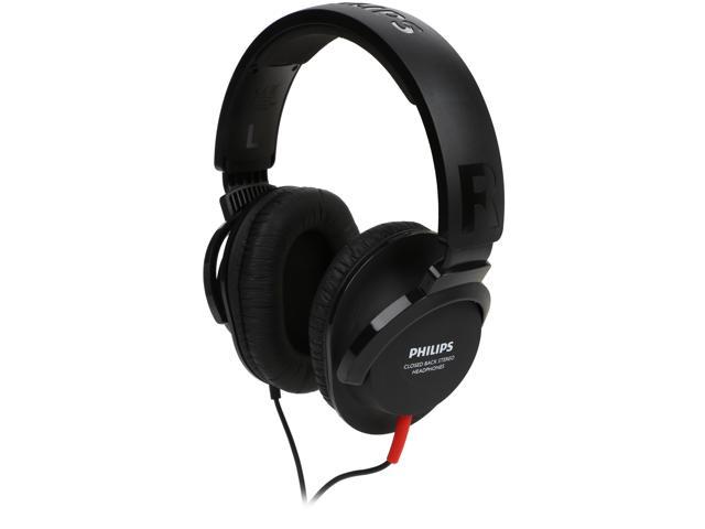 Philips Extra Bass Hifi Stereo Over-the-Ear Headphone - Black