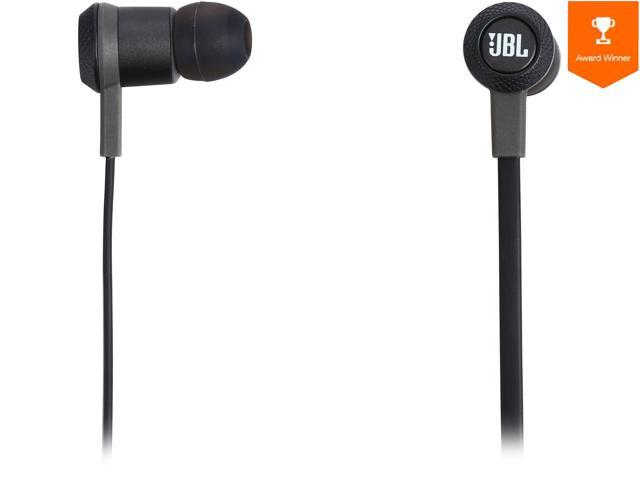 JBL Synchros S100 In-Ear Headphones for iOS with Built-In Remote/Microphone - Black