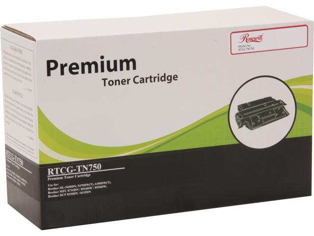 Rosewill RTCG-TN750 Toner cartridge (OEM Brother TN-750, TN-720)  8,000 pages yield; Black