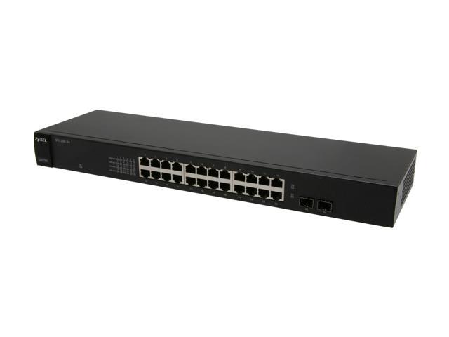 ZyXEL GS1100-24 10/100/1000Mbps 24-Port Gigabit Unmanaged Switch