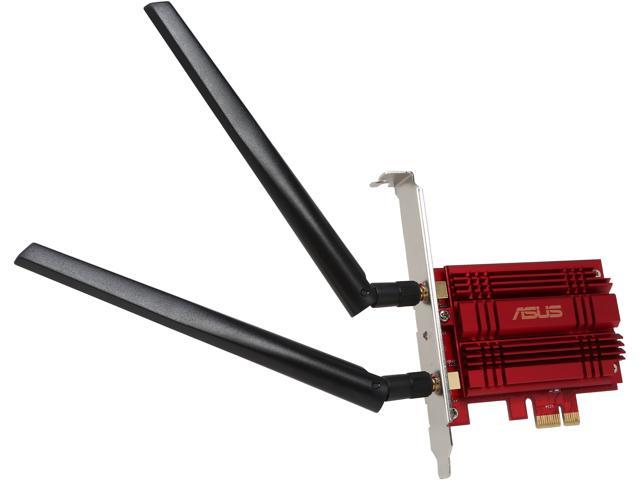 ASUS PCE-AC56 802.11ac Dual-band Wireless-AC1300 PCI-E Adapter