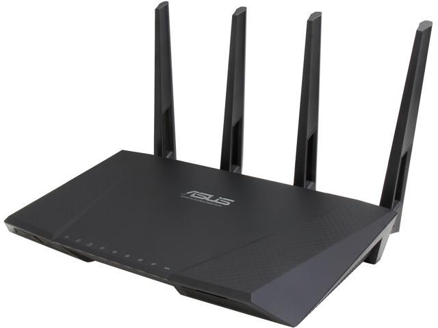 ASUS Dual-Band 4x4 AC2400 4-Port Gigabit Gaming Router & Motorola 16x4 686 Mbps Cable Modem Combo