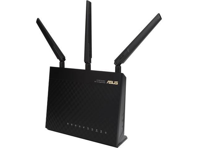 Refurbished: Asus RT-AC68P Dual-band Wireless AC1900 Gigabit Router-Certified Refurbished