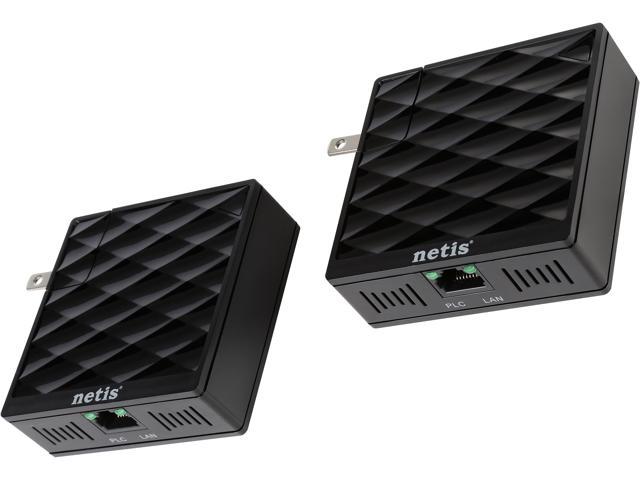 Netis PL7200KIT AV200 200 Mbps Powerline Adapter Kit (One Pair)