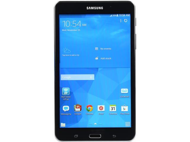 Refurbished: 100% Free 4G LTE Internet w/ Samsung Galaxy Tab 4 - 7 inch (WiFi + LTE) - FreedomPop (Certified pre-owned)