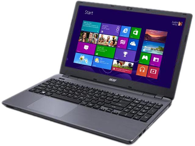 Acer Laptop Aspire E5-571-53S1 Intel Core i5 5200U (2.20GHz) 4GB Memory 500GB HDD Intel HD Graphics 5500 15.6 inch Windows 8.1