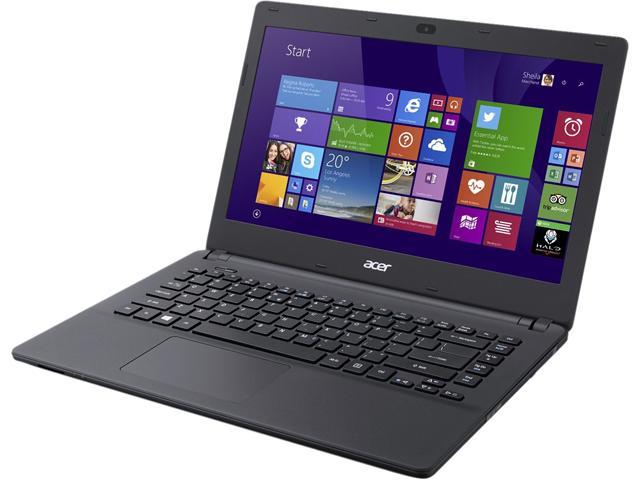 Acer Laptop Aspire ES1-411-C0LT Intel Celeron N2840 (2.16GHz) 2GB Memory 500GB HDD Intel HD Graphics 14.0 inch Windows 8.1