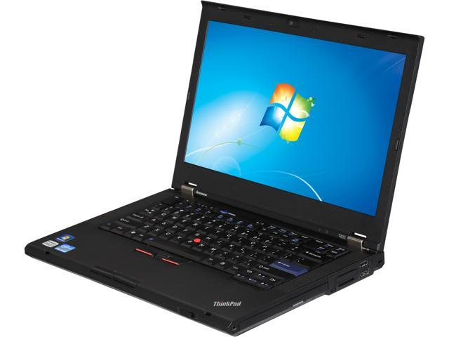 Refurbished: ThinkPad Laptop T420 Intel Core i5 2520M (2.50 GHz) 4GB Memory 32GB HDD Intel HD Graphics 3000 14.0 inch Windows 7 Professional 64-Bit (Windows Activation Code can be found in the battery compartment)