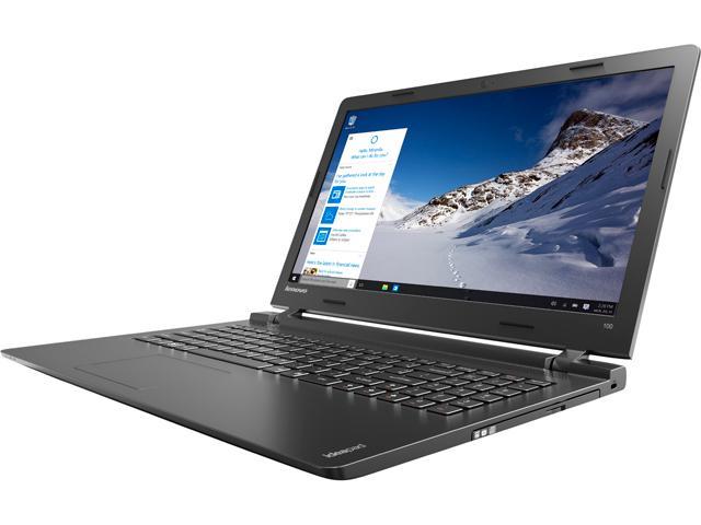 Lenovo Laptop IdeaPad 100 80QQ00E6US Intel Core i5 5200U (2.20 GHz) 4 GB Memory 500 GB HDD Intel HD Graphics 5500 15.6 inch Windows 10 Home 64-bit