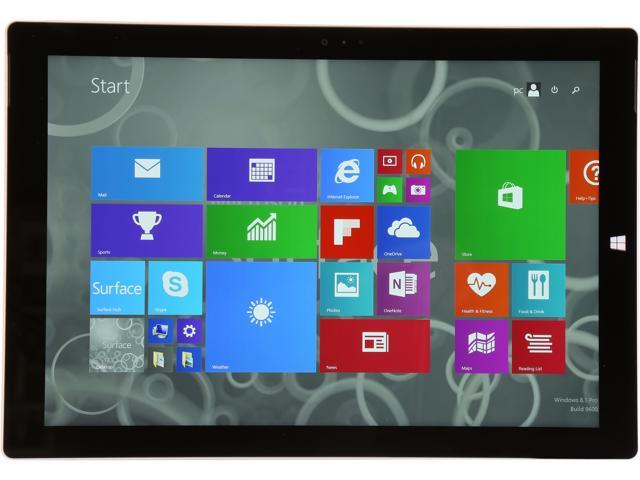 Refurbished: Microsoft Surface Pro 3 with Intel Core i5-4300U 1.9GHz (2.9GHz Turbo), 4GB RAM, 128GB Storage, Surface Pen, Windows 8.1 Pro