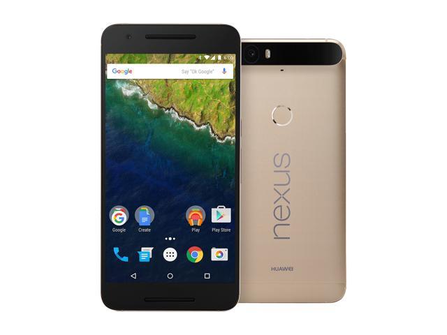 Nexus 6P 64GB Matte Gold LTE Unlocked Smartphone (North America Warranty)