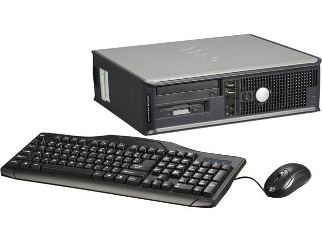 Refurbished: Dell Optiplex GX620 Desktop PC with Dual Core Pentium D 3.40Ghz, 2GB RAM, 80GB HDD, DVDROM, Windows 7 Professional 32 Bit
