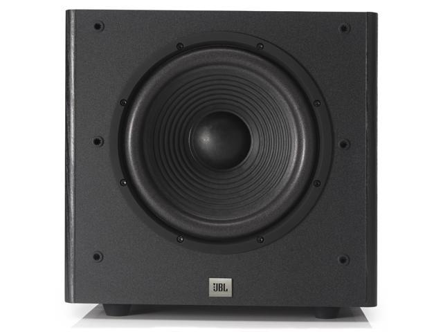JBL Arena Sub 100P 10 inch 100W Powered Subwoofer with High-Efficiency Class D Amplifier (Black)