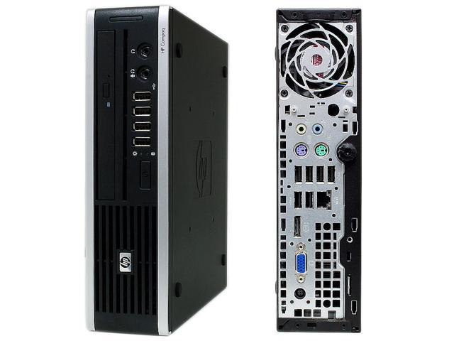 Refurbished: HP Elite 8000 USDT Ultra-Slim Desktop PC, Intel Core 2 Duo (3.0Ghz) 4GB RAM, 320GB HDD, Windows 7 Professional 64-Bit