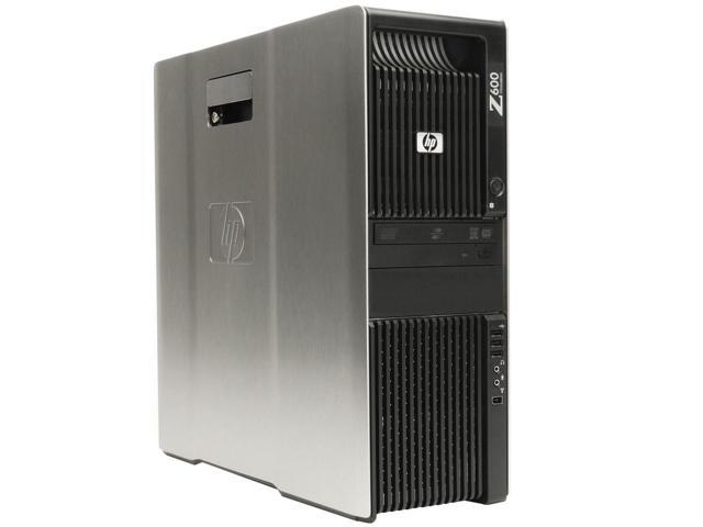 Refurbished: HP Z600 Workstation 1x X5570 Quad Core (2.93 GHz) 12GB RAM, 2TB HDD, Nvidia Quadro FX 580, Windows 7 Professional 64-Bit