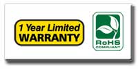 One-Year Warranty and Environmentally Responsible Design