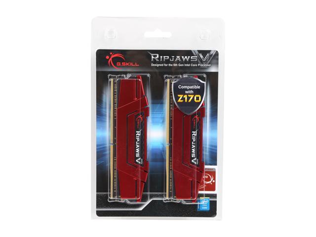 G.SKILL Ripjaws V Series 32GB (2 x 16GB) 288-Pin DDR4 SDRAM DDR4 2400 (PC4 19200