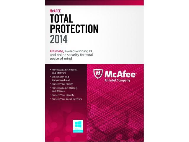 McAfee Total Protection 2014 - 3 PCs